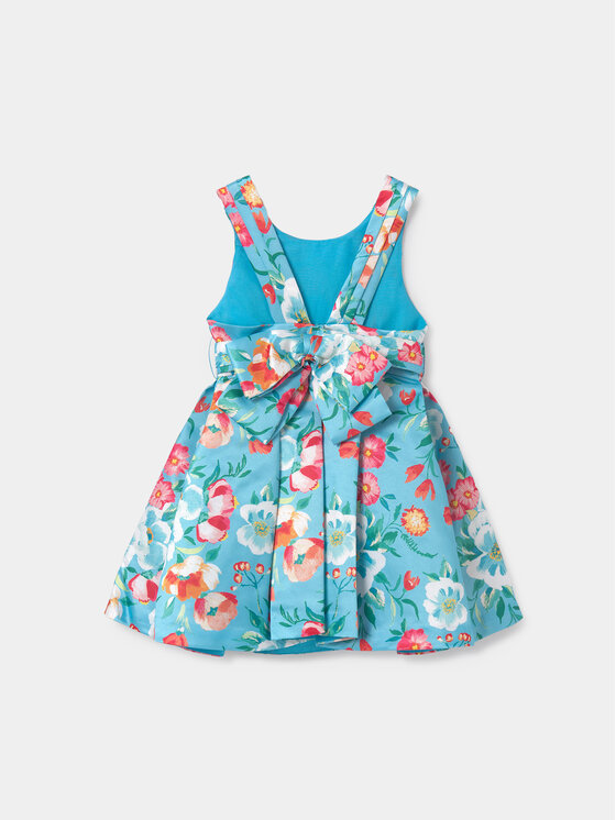 Abel & Lula Abel & Lula Елегантне плаття 5063 Голубий Regular Fit