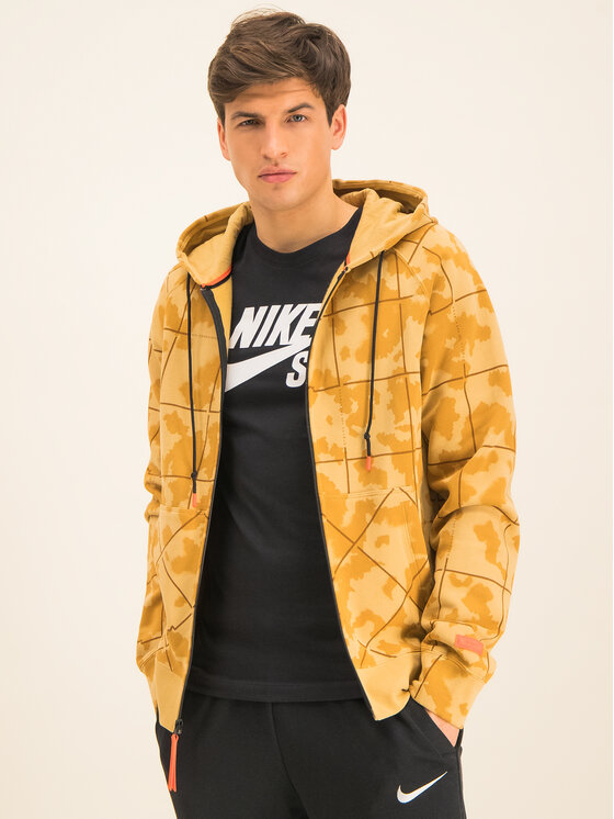 Nike Nike Μπλούζα AT3913 Καφέ Loose Fit