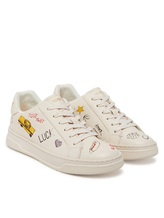 Coach Coach Сникърси CAQ45 Екрю