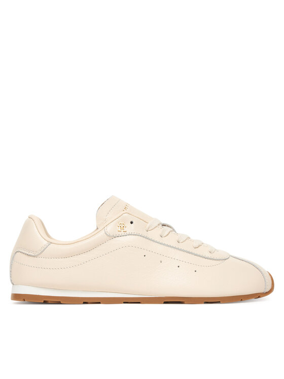 Tommy Hilfiger Tommy Hilfiger Snīkeri Th Low Profile Runner FW0FW08951 Écru
