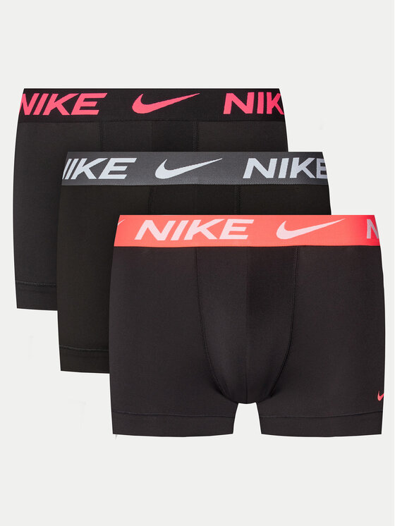 Nike Súprava 3 kusov boxeriek Trunk 0000KE1156 Čierna