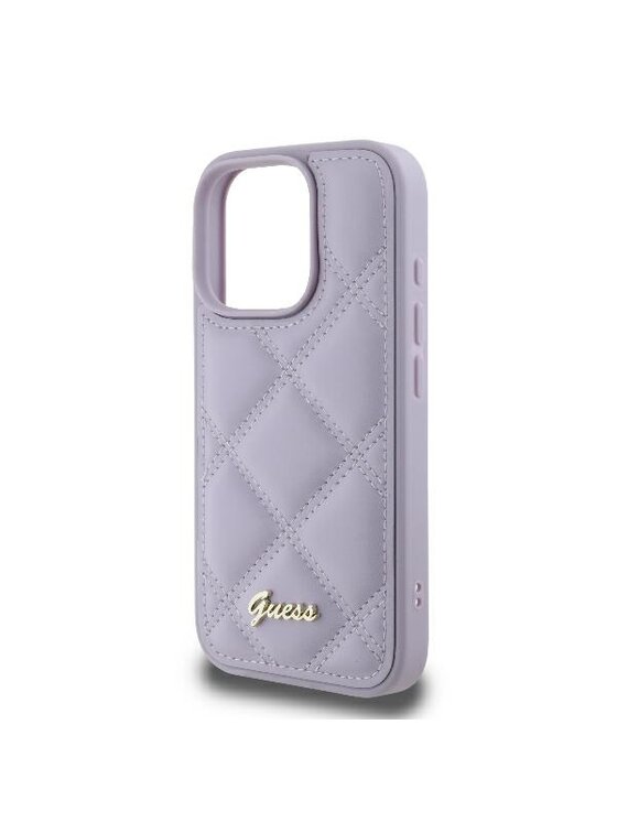 Guess Guess Etui na telefon iPhone 16 Pro Fioletowy