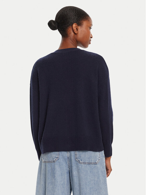Marella Marella Kardigán Chicco 2523346044 Sötétkék Loose Fit