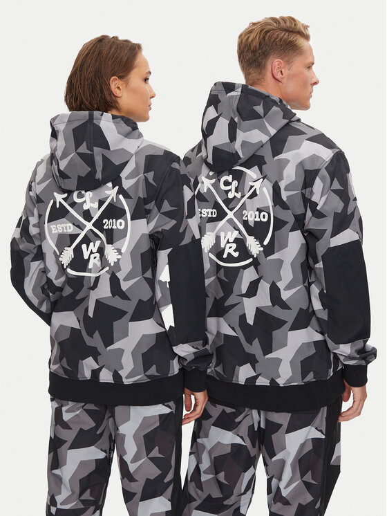 Colourwear Colourwear Treniņjaka Hoodie 7010302 Melns Regular Fit