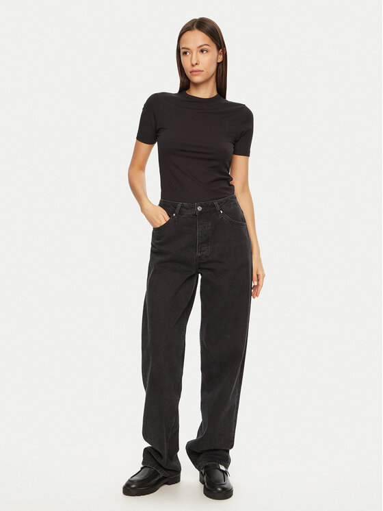 Calvin Klein Calvin Klein Póló K20K208052 Fekete Slim Fit