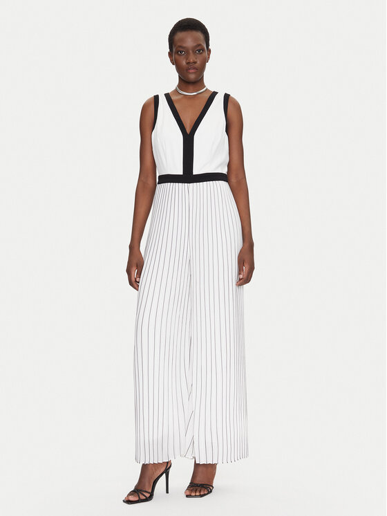 Morgan Morgan Jumpsuit 251-PLISMA Bianco Regular Fit
