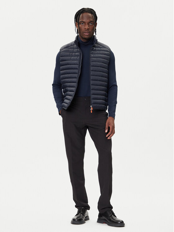 Save The Duck Save The Duck Vestă elegantă D82410M GIGA21 Bleumarin Regular Fit