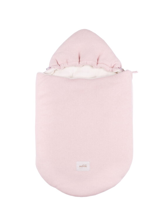 Śpiworek niemowlęcy Malomi, Różowy, pink