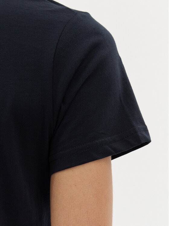 Lee Lee Póló Small Logo 112350198 Fekete Regular Fit