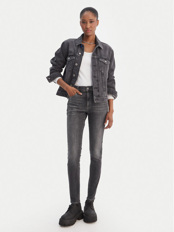 G-Star Raw G-Star Raw Jeansy D05175-A634 Šedá Skinny Fit