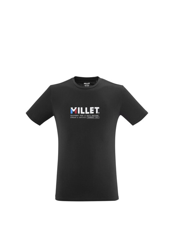 Millet Millet T-Shirt Millet Ts Ss M Czarny Regular Fit