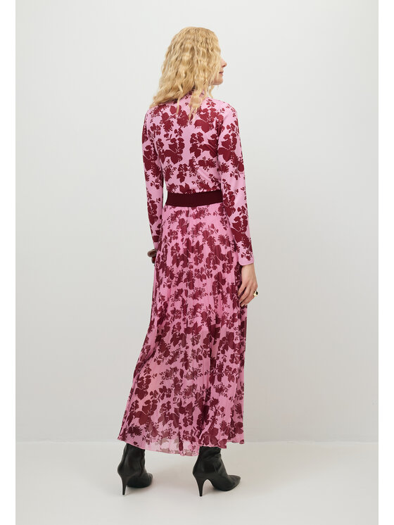 BIZUU BIZUU Mini sukně MINA FLORAL SKIRT Růžová Standard Fit