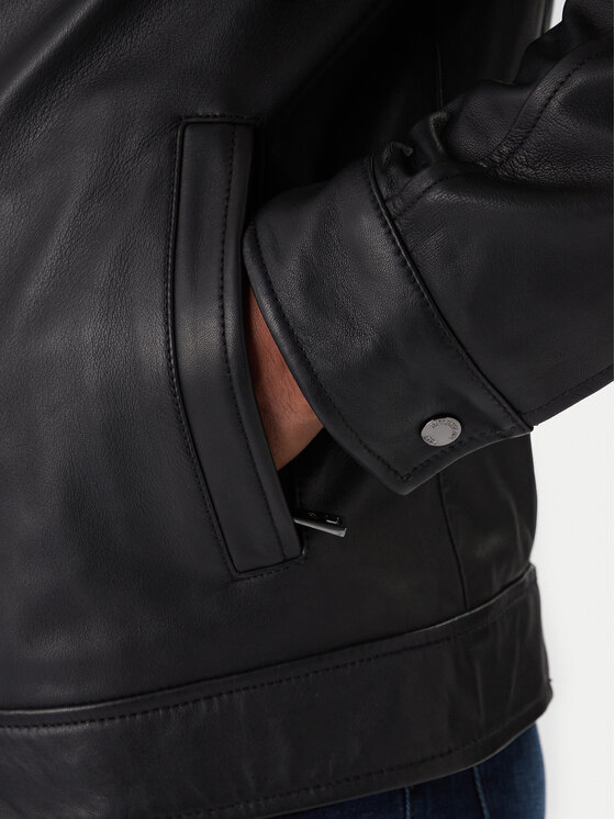 Milestone Milestone Lederjacke Ms Franklin 531012 21265 Schwarz Regular Fit