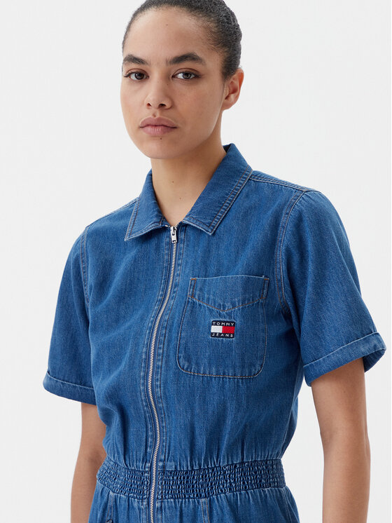 Tommy Jeans Tommy Jeans Overal DW0DW20371 Modrá Regular Fit