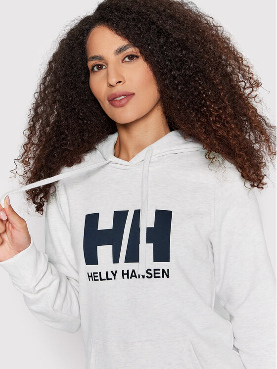 Helly Hansen Helly Hansen Bluza Logo 33978 Szary Regular Fit