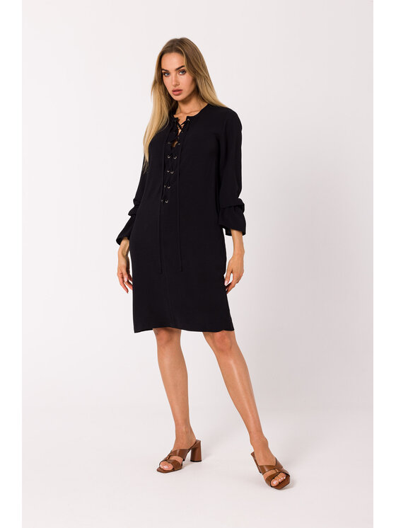 Made of Emotion Made of Emotion Vestito da giorno M742 Nero Premium Fit