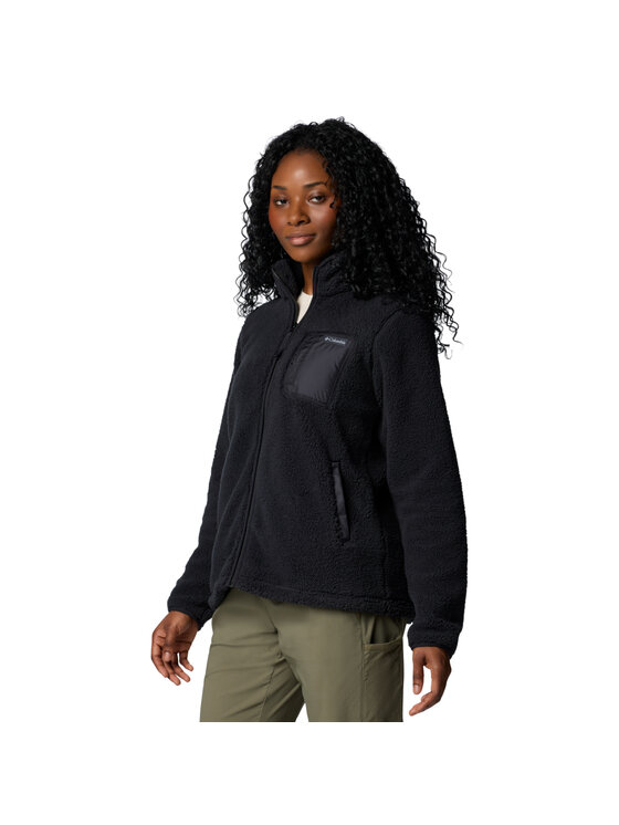 Columbia Columbia Felpa di pile West Bend Full Zip II Nero Regular Fit