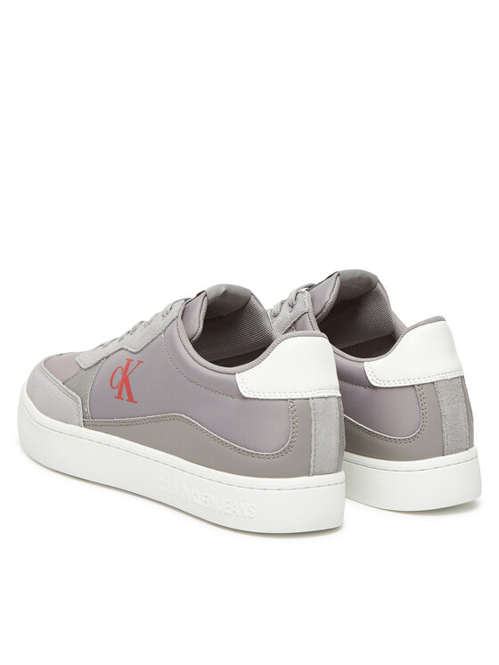 Calvin Klein Jeans Calvin Klein Jeans Sneakersy Classic Cupsole Mg Nylon Mix YM0YM01304 Szary