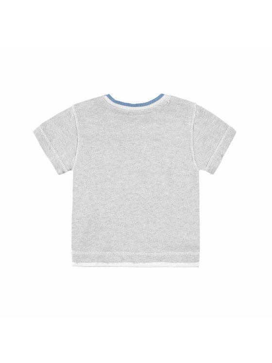 Kanz Kanz T-Shirt 1632413-8270 Szary Basic Fit