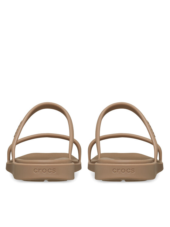 Crocs Crocs Klapki Miami Two Strap Sandal 209795 Brązowy