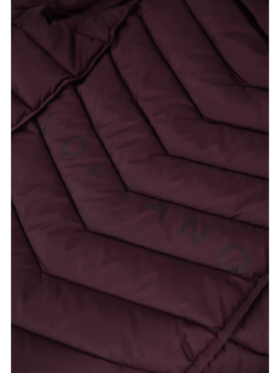 Volcano Volcano Kurtka zimowa J-NORDIC Fioletowy Regular Fit