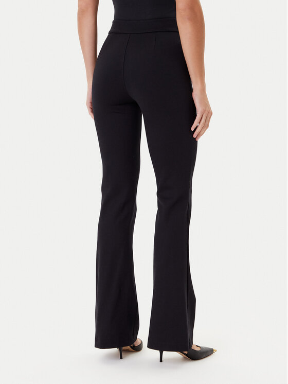 Guess Guess Riidest püksid W5YB0I KCMU2 Must Regular Fit