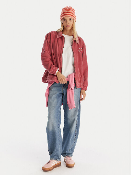 Billabong Billabong Μπουφάν μεταβατικό Chill Time EBJJK00174 Ροζ Regular Fit
