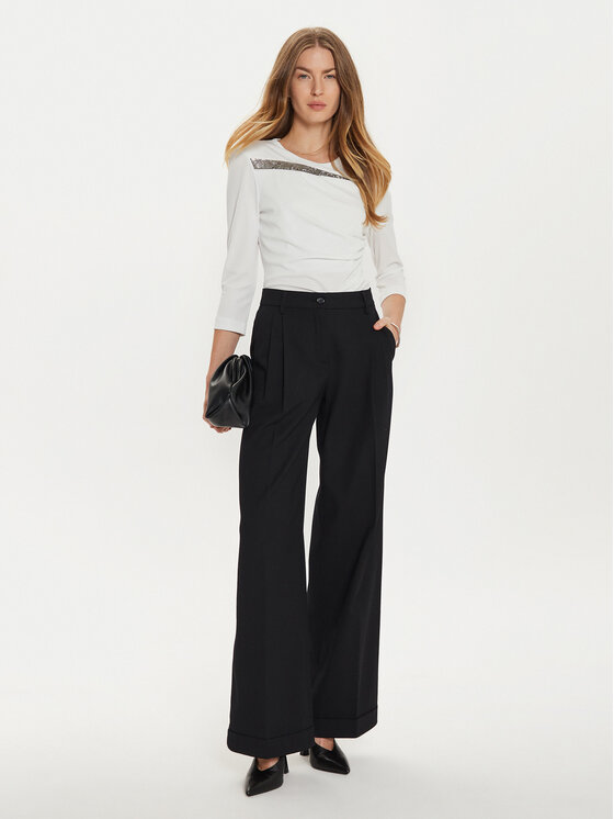 Rinascimento Rinascimento Palaidinė CFC0121171003 Balta Regular Fit