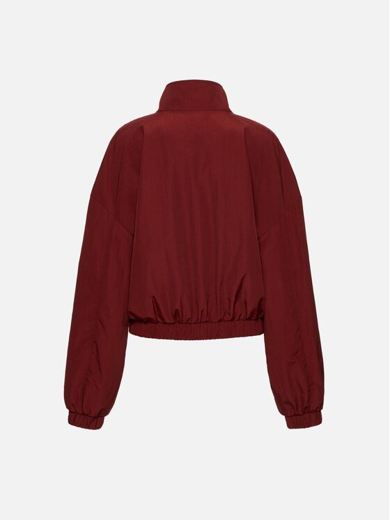 La Mania La Mania Kurtka bomber HAILEY Bordowy Basic Fit