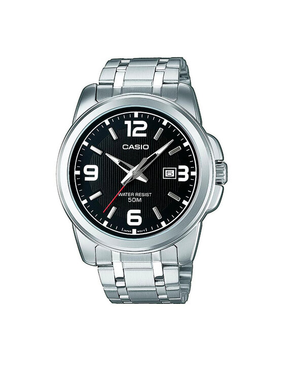 Casio Casio Zegarek MTP-1314PD-1AVEF Srebrny