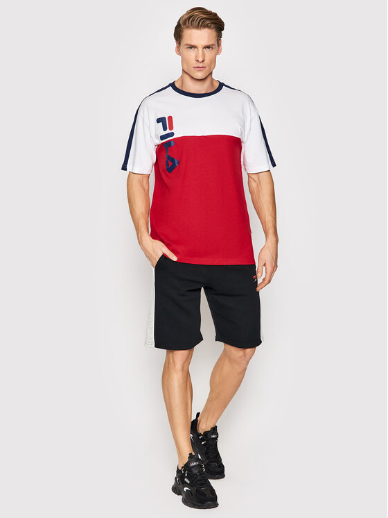 Ensemble short sales tee shirt fila