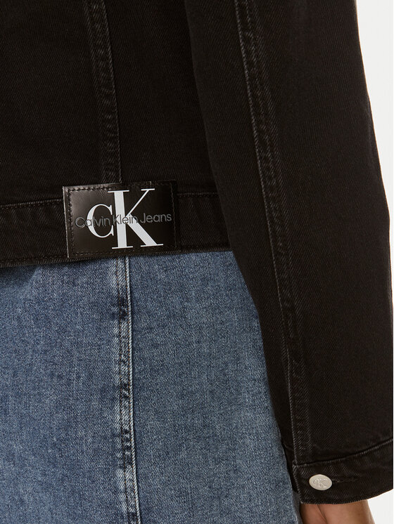 Calvin Klein Jeans Calvin Klein Jeans Джинсова куртка 90's J20J221257 Чорний Regular Fit