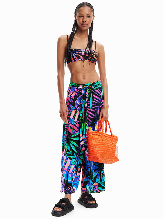 Desigual Desigual Auduma bikses 23SWMW08 Daudzkrāsains Regular Fit