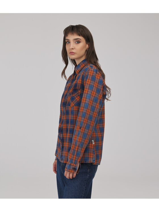 Lee Cooper Lee Cooper Koszula jeansowa ANABEL Granatowy Regular Fit