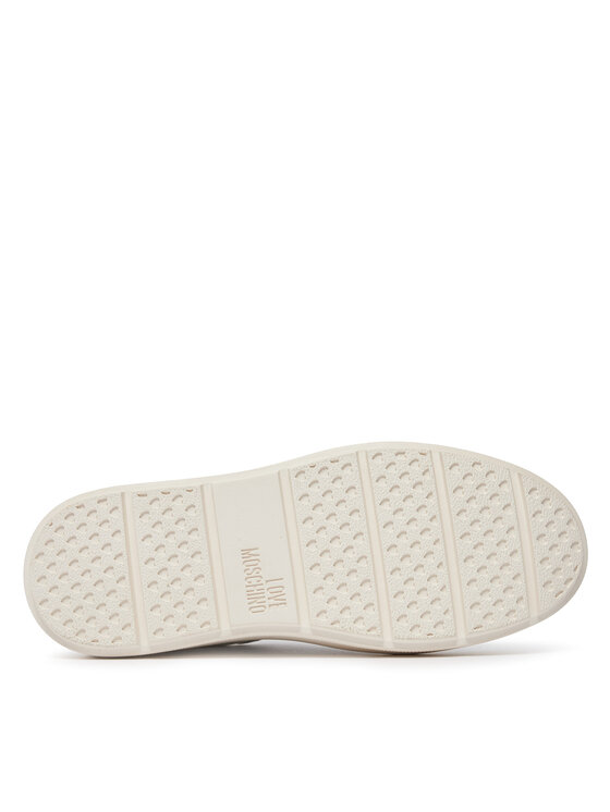 LOVE MOSCHINO LOVE MOSCHINO Sneakersy JA15204G1IJC110C Biela