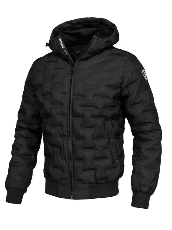 PITBULL PITBULL Kurtka zimowa AUTOMATIC Czarny Regular Fit