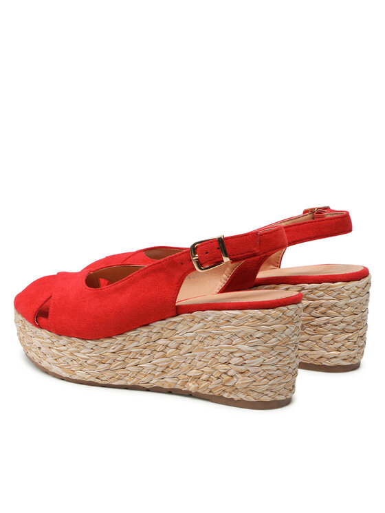 Jenny Fairy Jenny Fairy Espadrilky TS5249-01 Červená