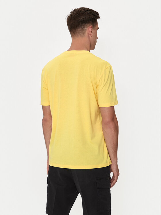 HUGO Hugo T-shirt Dulive222 50467952 Žuta Regular Fit