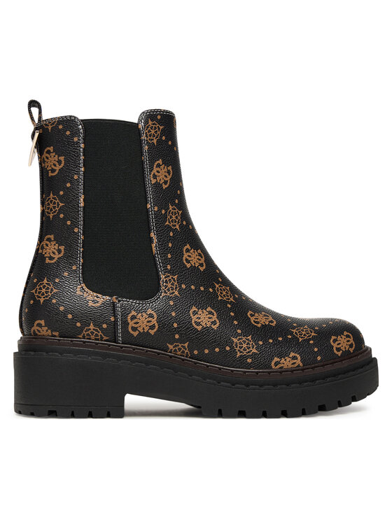 Guess Guess Chelsea cipele FLTLNA FAL10 Smeđa
