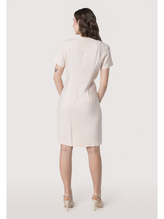 QUIOSQUE QUIOSQUE Každodenné šaty 4UF015 Écru Regular Fit