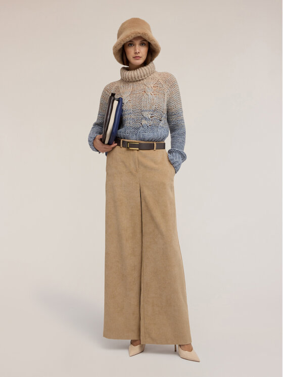 Motivi Motivi Cardigan M014W103884N0R4 Turchese Regular Fit