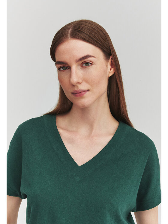 TATUUM TATUUM Blúzka STENA Zelená Loose Fit