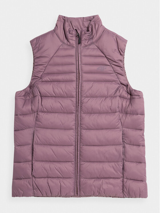 4F 4F Prsluk 4FAW23TVESF072 Ružičasta Slim Fit