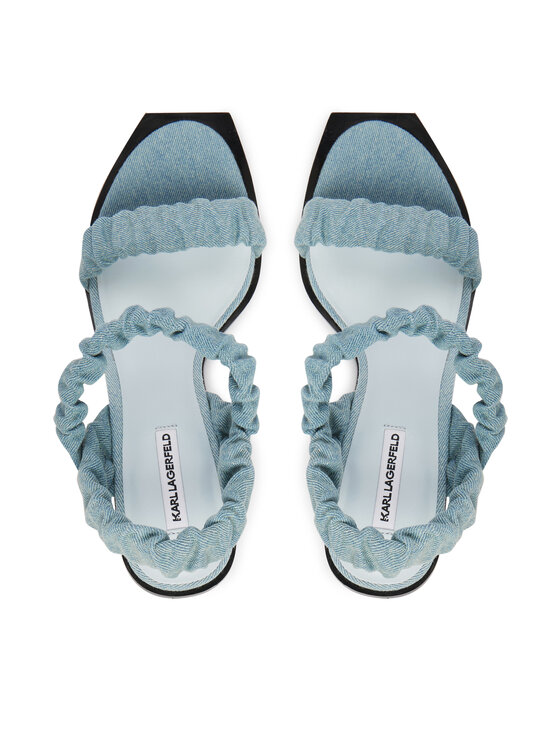KARL LAGERFELD KARL LAGERFELD Sandály KL39116D Modrá