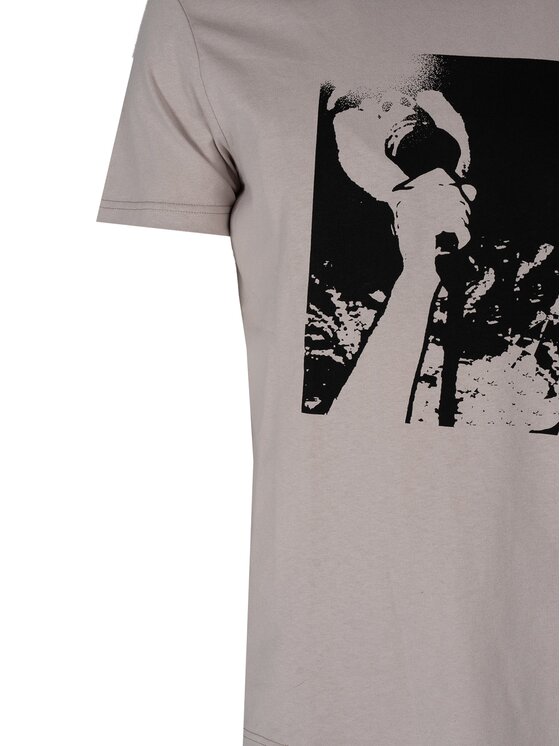 Diesel Diesel T-Shirt A038130QCAH Μπεζ Regular Fit