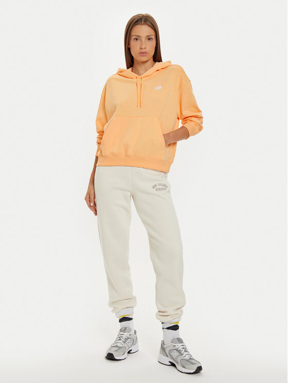 New Balance New Balance Majica dugih rukava WT41507 Narančasta Relaxed Fit