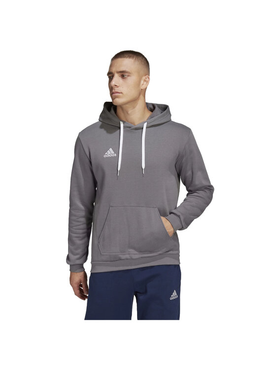 adidas adidas Felpa adidas Entrada 22 Sweat Hoodie Grigio Regular Fit