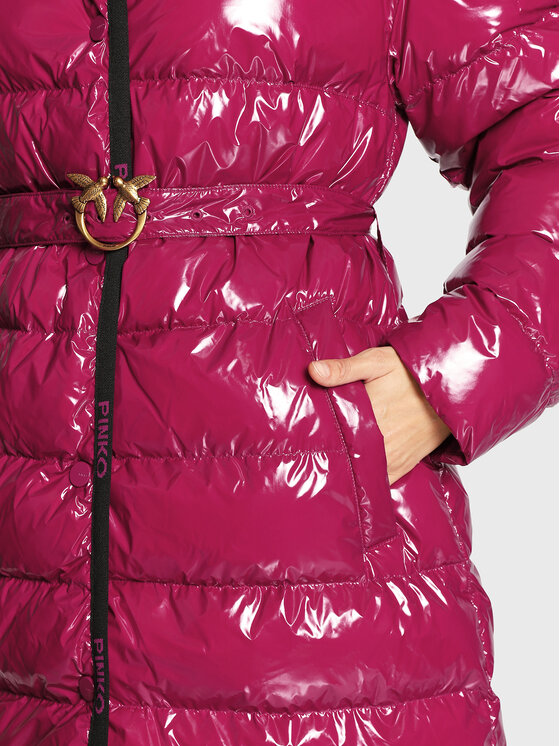PINKO PINKO Kurtka przejściowa Ida 1G18CY A00N Bordowy Regular Fit