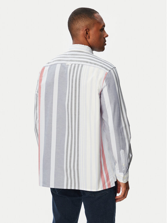 Tommy Jeans Tommy Jeans Krekls Oxford DM0DM23246 Gaiši zila Relaxed Fit