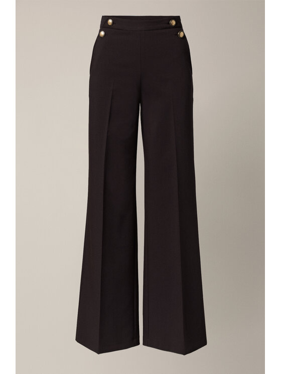 Lancerto Lancerto Spodnie materiałowe Cosmia SP073126000020 Brązowy Wide Leg